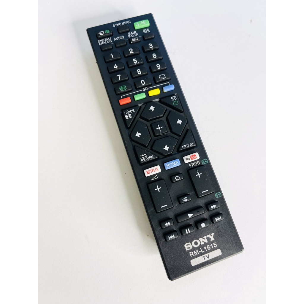 Remote điều khiển tivi Sony RM-L1615 có tích hợp NETFLIX - YOUTUBE. Bảo hành 12 tháng