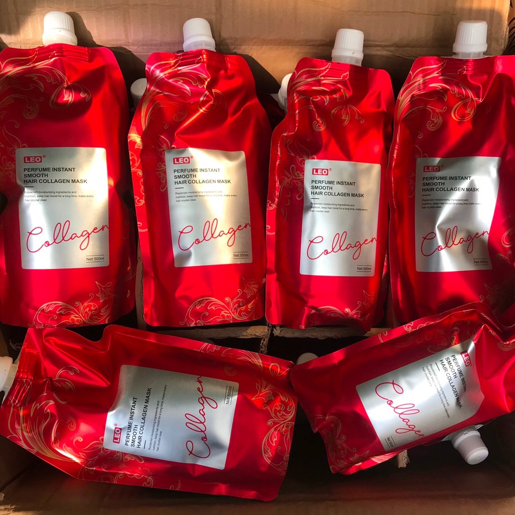 Kem hấp dầu Collagen Prosee Leo Phục Hồi Tóc Bóng Mượt 500ml - NEW 2022