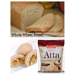500g Bột mì nguyên cám Atta làm bánh ăn kiêng Eatclean (Chia từ túi 5kg)