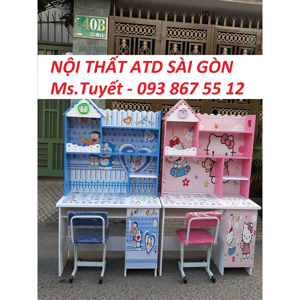 Bàn học sinh, bàn trẻ em cho bé nhựa Đài Loan hình in 3D sắc nét bàn mới 100% | BigBuy360 - bigbuy360.vn