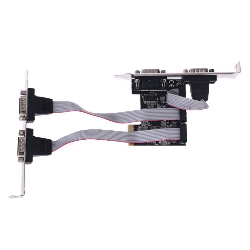 Thẻ mở rộng 99100 Chipset PCLE 4 cổng nối tiếp RS232 DB9 chất lượng cao