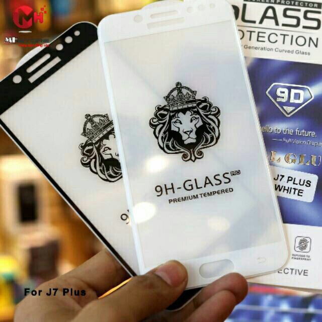 [ Đen,Trắng] Bộ 2 kính cường lực Sam sung J7 Duo,J7 Plus Hàng chuẩn loại1