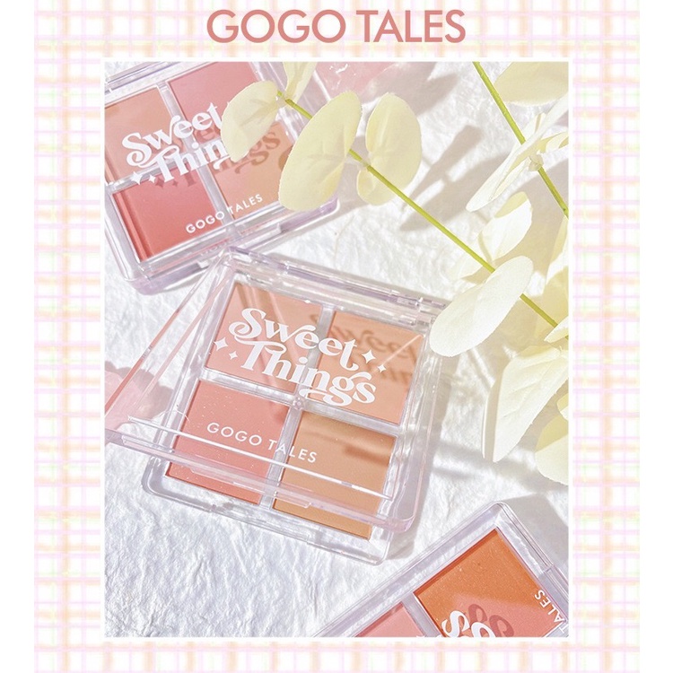 [Gogotales] Bảng Má 4 Ô Gogotales Naked Feeling (Gt307)