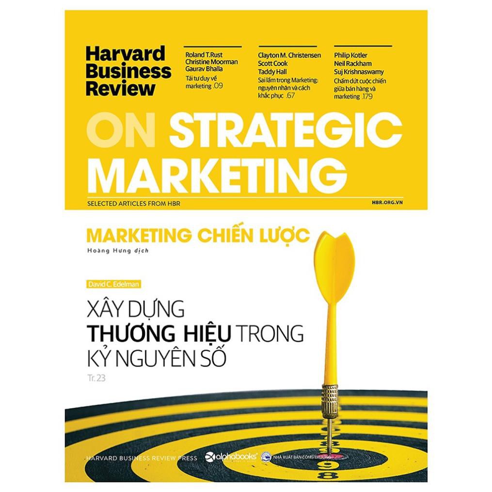 Sách AlphaBooks - HBR ON - Marketing chiến lược