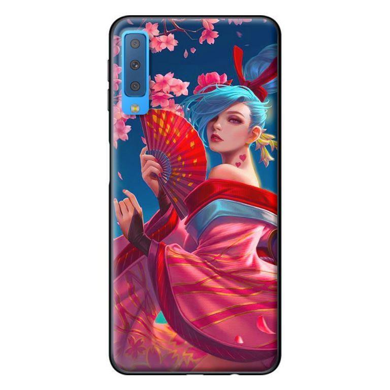 Ốp Lưng Samsung A7 2018 - Anime Airi Kiemono