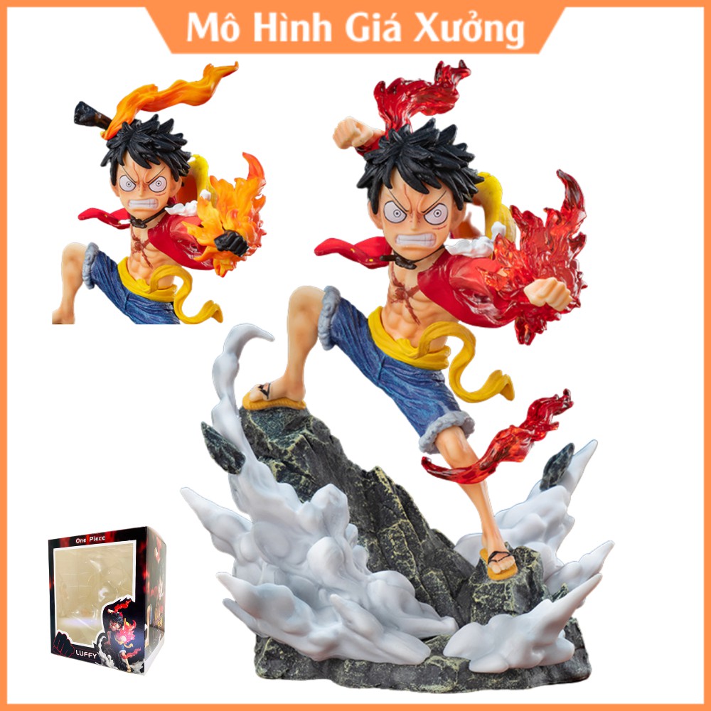 Mô hình One Piece Luffy G5 hàng cao cấp cao 18cm , trạng thái chiến đấu , figure mô hình one piece giá xưởng