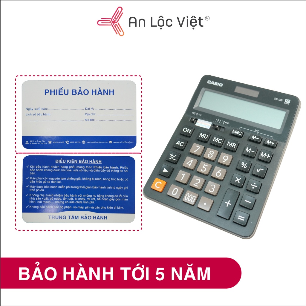 Máy tính Casio GX 16B chính hãng