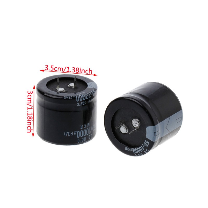 Bộ 2 tụ điện xuyên tâm 10000uF 50V tiện dụng
