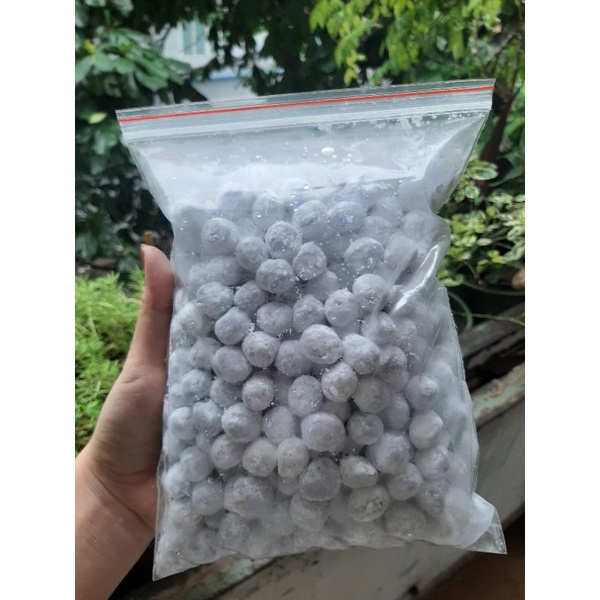 TRÂN CHÂU NHÂN DỪA HOA ĐẬU BIẾC