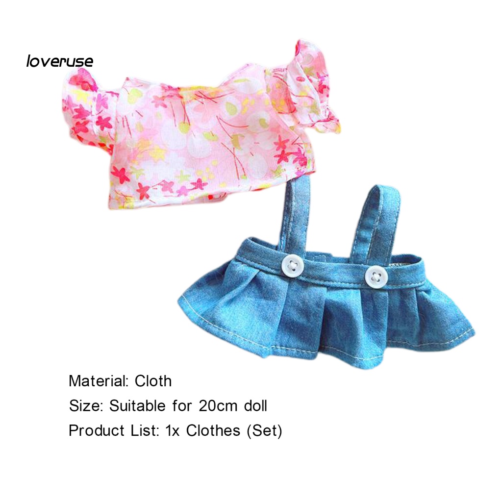 Set Đầm + Băng Đô Thời Trang Cho Búp Bê