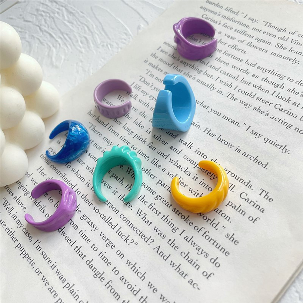 Nhẫn Hở Họa Tiết Hình Học Độc Đáo Thời Trang Cho Nữ