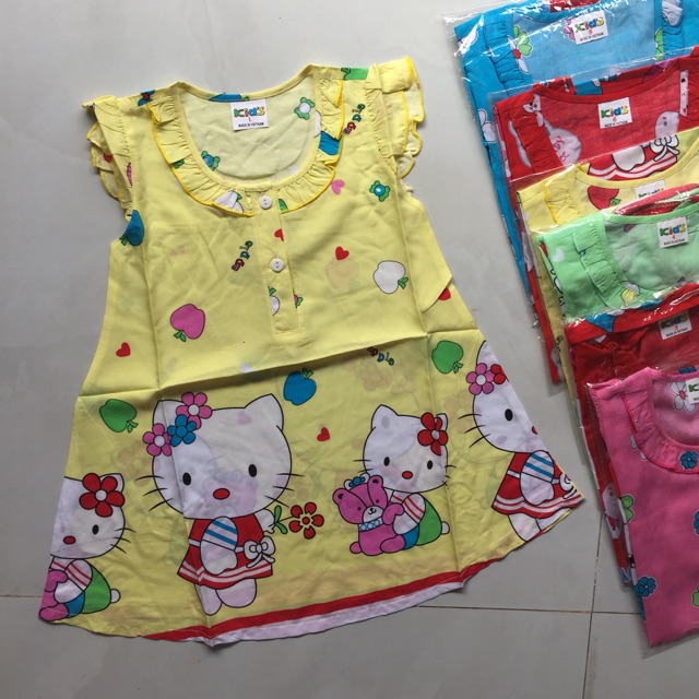 Đầm tole cho bé từ 5–>25 ký