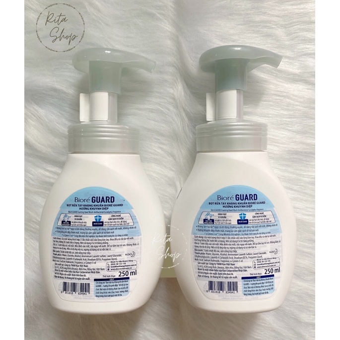 Nước rửa tay tạo bọt Biore Guard Foaming Hand 250ml | BigBuy360 - bigbuy360.vn
