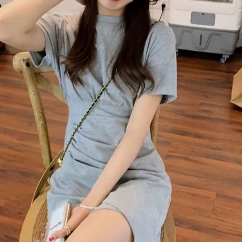 Đầm Dáng Ôm Phong Cách Pháp Thời Trang Mùa Hè Cho Nữ