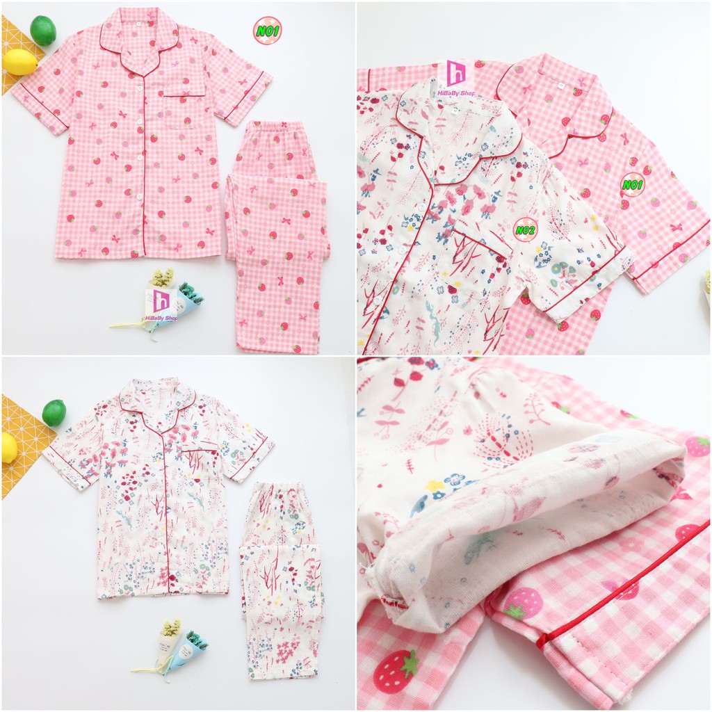 Pijama Thô Đũi Mặc Hè Cực Mát N1