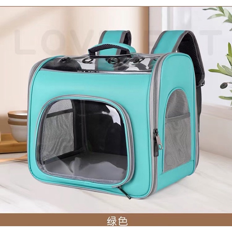 Balo Lớn Vận Chuyển Chó Mèo - Hình Chữ Nhật  - Balo Lưới Vận Chuyển Loại Siêu Lớn