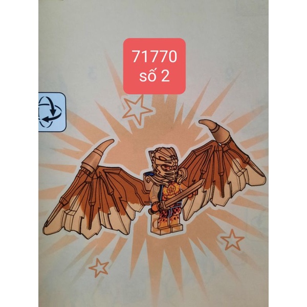 Xếp hình lego nhân vật trong set 71770 , 71772