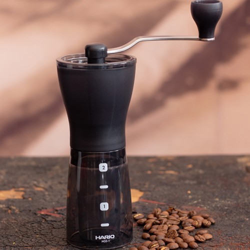 Cối Xay Cà Phê Hario Ceramic Coffee Mill Mini-Slim - Mã MSS-1DTB