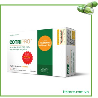 COTRIPRO - Trĩ nội, trĩ ngoại, cotri pro