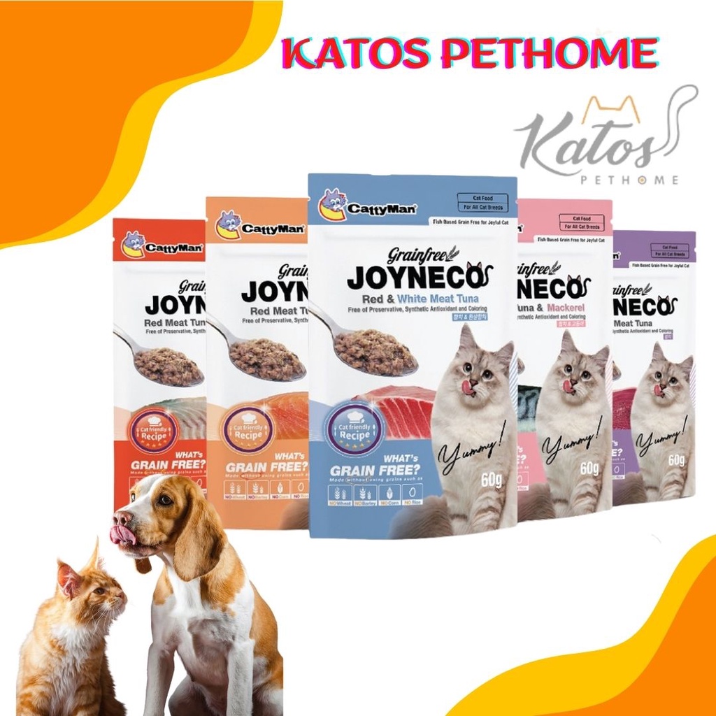 Pate JOYNECO dinh dưỡng thơm ngon cho mèo kén ăn 60g