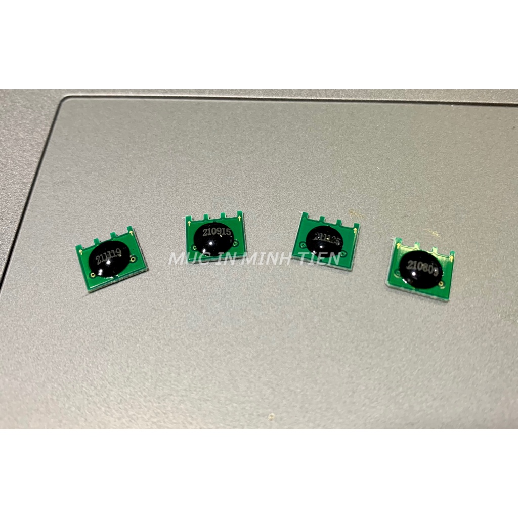 Bộ 4 con Chíp CE 310A, 311A, 312A, 313A dùng cho hộp mực máy in laser màu HP CP 1025