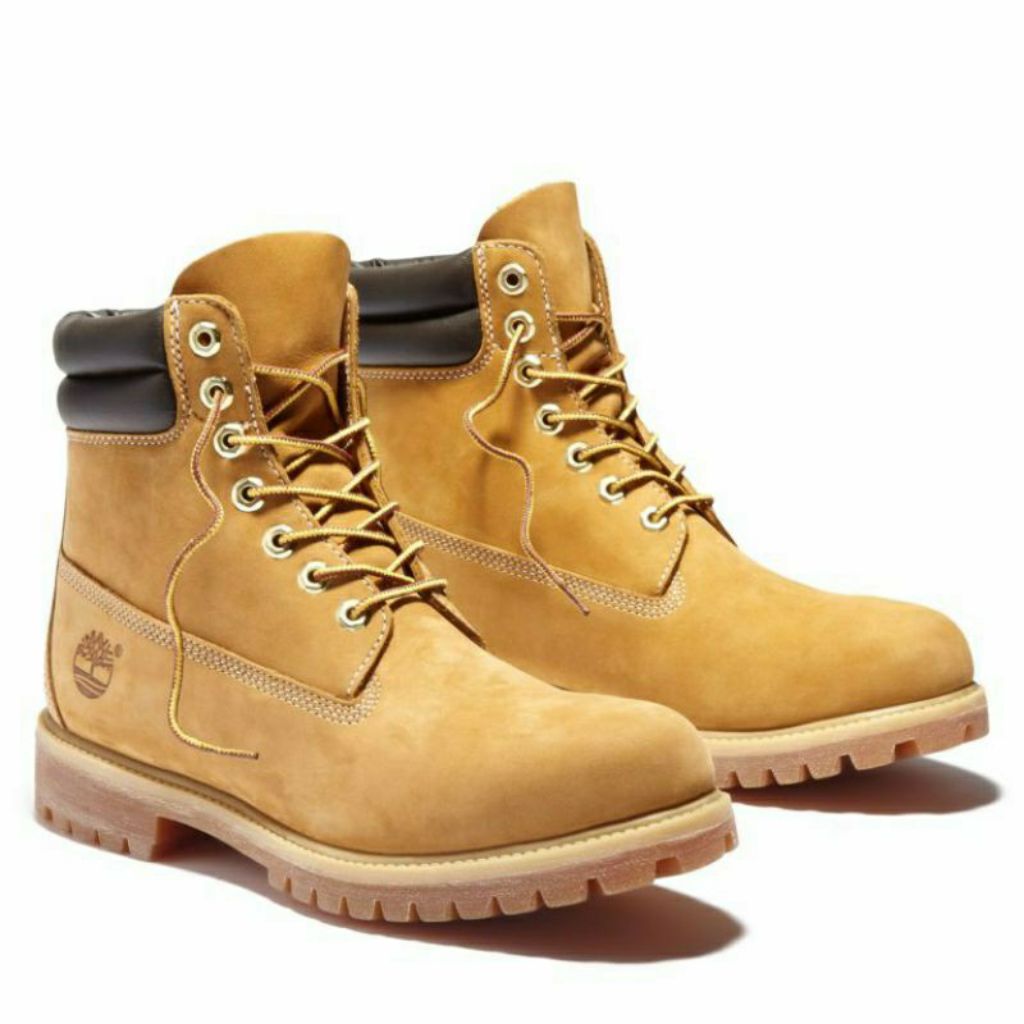 Timberland Giày Bốt Nam Chống Thấm Nước Cao Cấp 6 inch