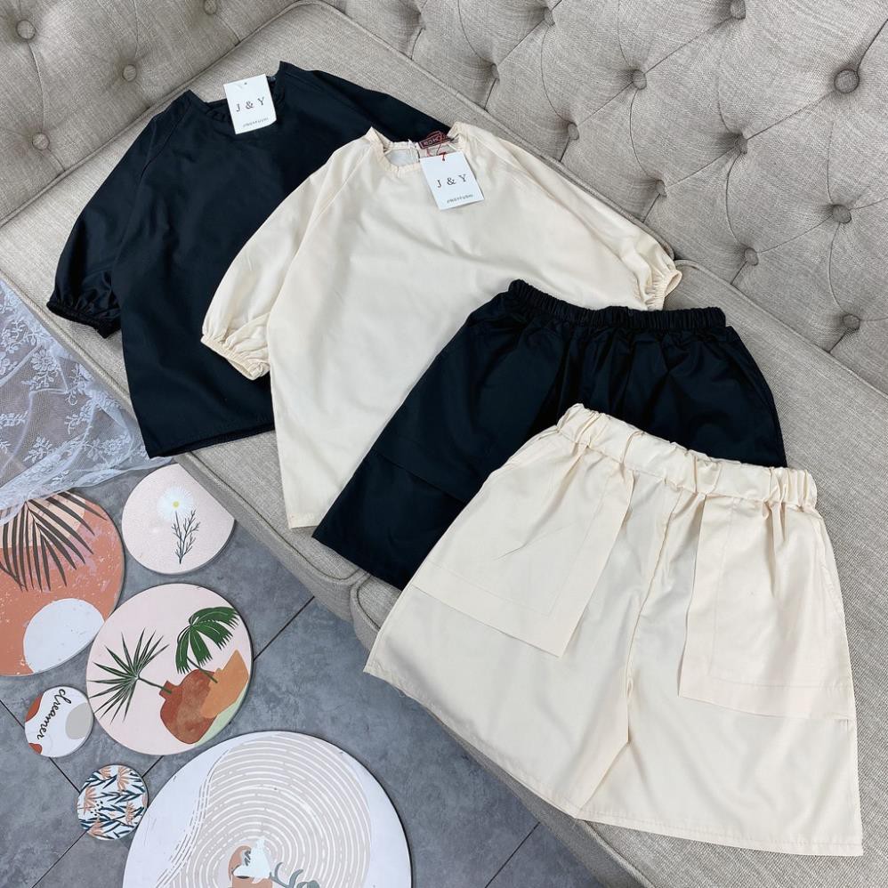 Set đồ nữ cá tính, set quần lửng áo thun đi chơi sang chảnh mùa hè đẹp 8A00125 THVVN | BigBuy360 - bigbuy360.vn