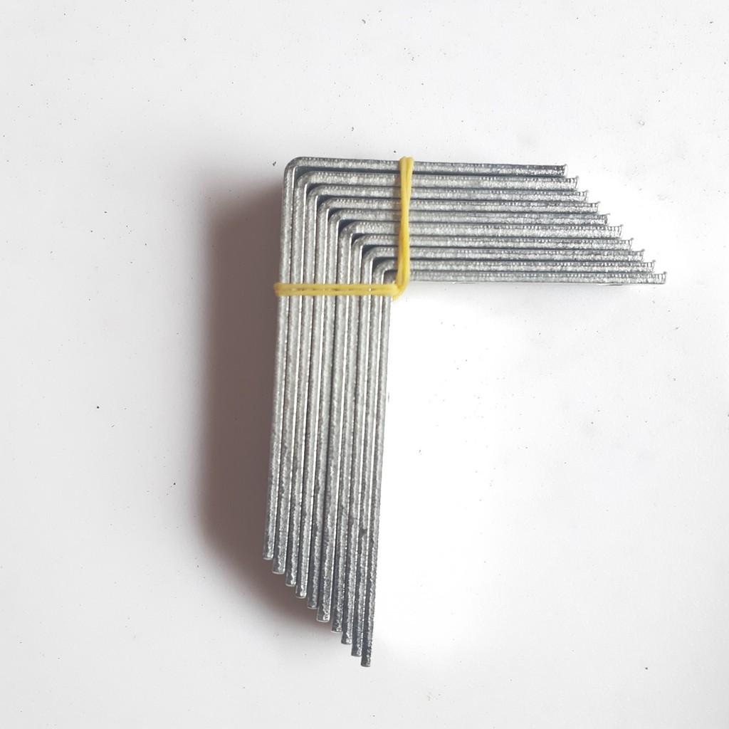 COMBO 10 KE GÓC SẮT VUÔNG CÁC LOẠI KHỚP CÁC GÓC NỐI ĐỒ NỘI THẤT, TỦ SÁCH, KỆ GIÀY DÉP - MITUHOME