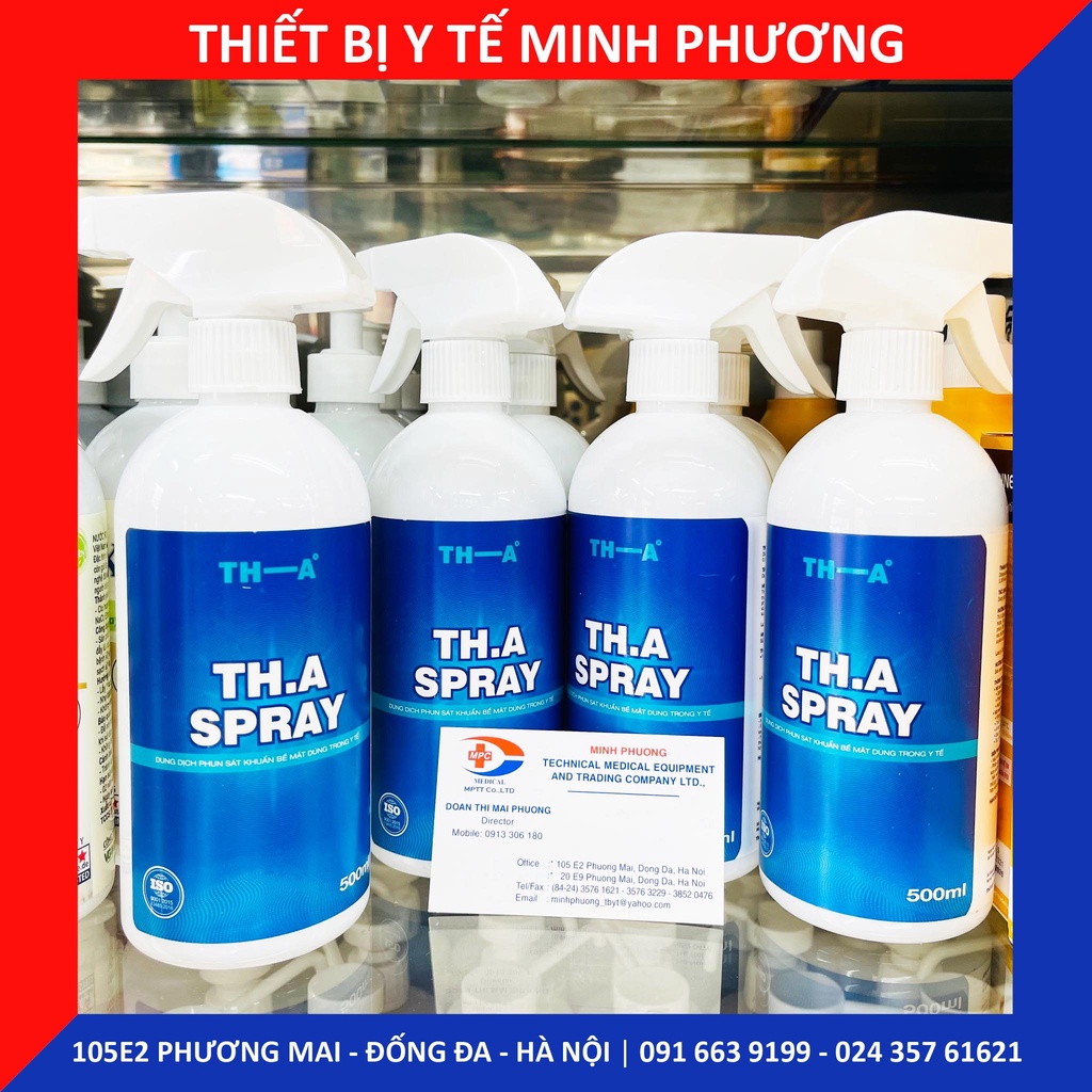 Dung dịch khử khuẩn bề mặt TH.A SPRAY 500ml