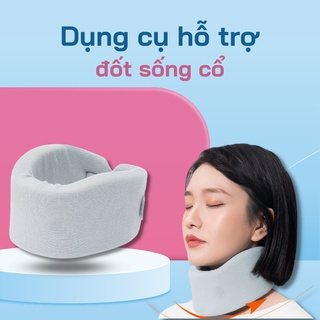 Dụng cụ hỗ trợ, đai nẹp cố định cổ, kéo dãn, chữa thoái hóa, thoát vị đốt sống cổ tại nhà
