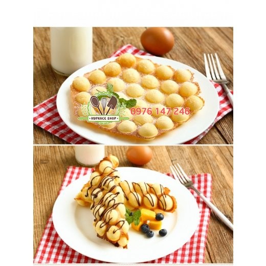 Khuôn bánh trứng gà non /Egg waffle