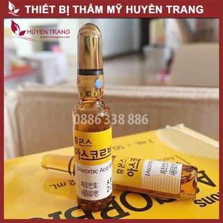 Serum Vitamin C Mix Tảo Xoắn Giúp Trắng Da Chống Lão Hóa -Thẩm Mỹ Huyền Trang