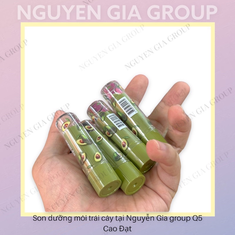 Son trái bơ nội địa Trung- Son dưỡng môi trái cây tại Nguyễn Gia group Cao Đạt quận 5
