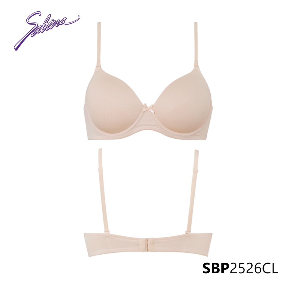 Áo Lót Mút Mỏng Có Gọng Màu Đen Hoặc Da Hoặc Trắng Basic Pretty Perfect By Sabina SBP2526