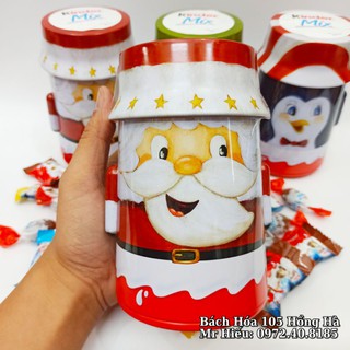 [T4/2021] Socola Kinder Mix hộp sắt 173g