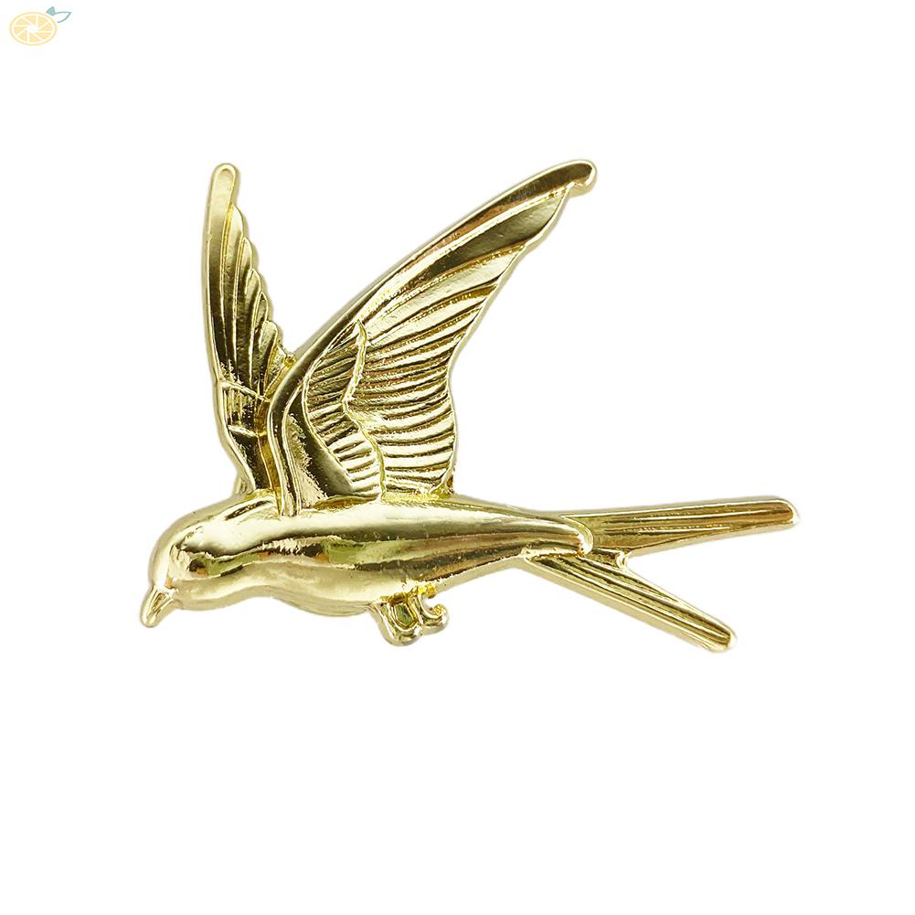 【VARSTR】Cabinets Handle 1PC Bird Gold Single Hole Furniture Decoration Swallow