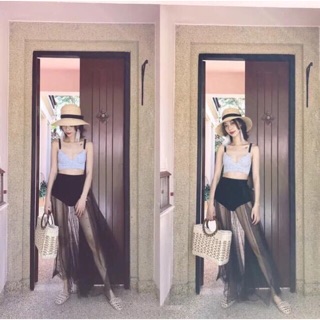 Bikini kèm chân váy maxi siêu hot