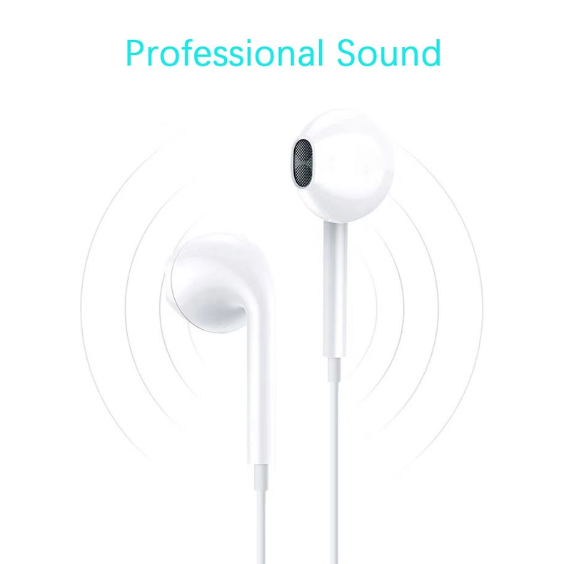 Tai Nghe Có Dây Giắc 3.5mm Chuyên Dụng Cho Xiaomi Huawei iPhone 5 6