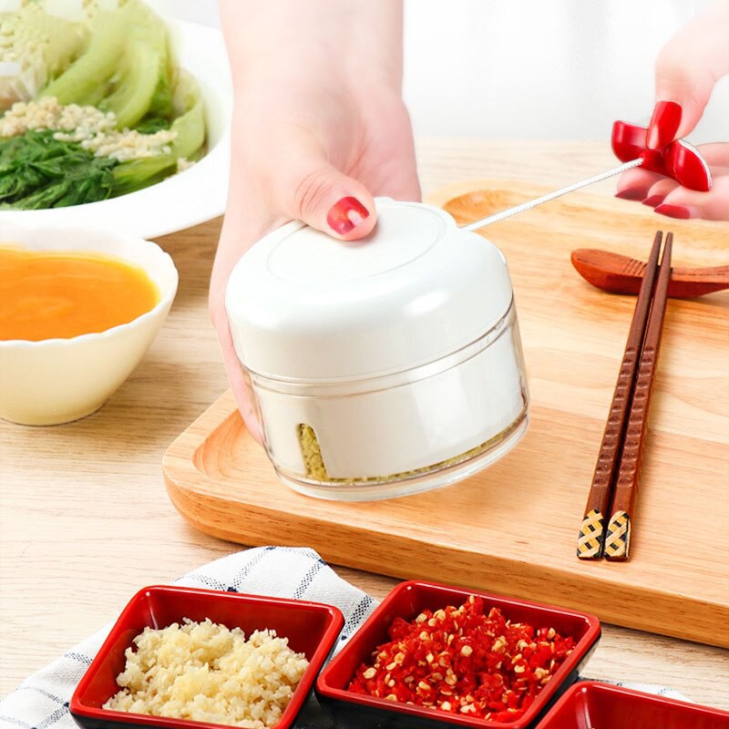 Dụng cụ cắt rau củ quả thành hình xoắn ốc bằng tay có tốc độ nhanh thiết kế đa chức năng