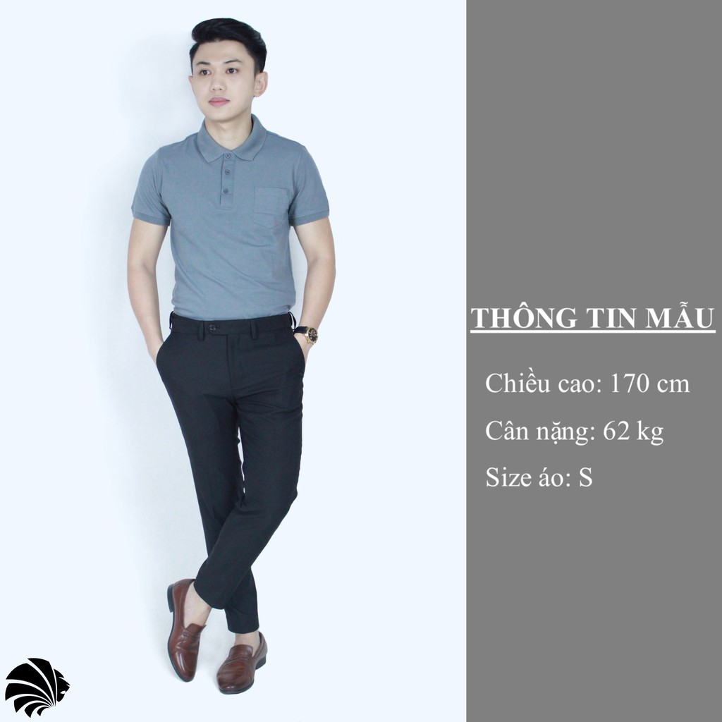 Áo polo nam - áo thun nam có cổ kèm túi ngực basic nhiều màu dáng regular chất liệu cotton mềm mịn mặc lên sang trọng | BigBuy360 - bigbuy360.vn