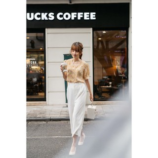Quần culotte ống loe Q008