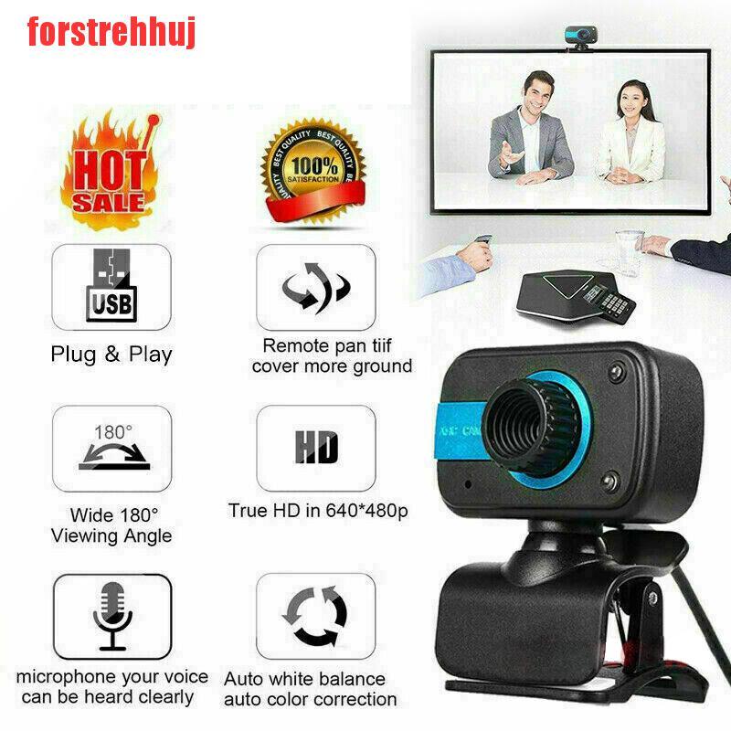 Webcam Máy Tính Để Bàn Kèm Mic