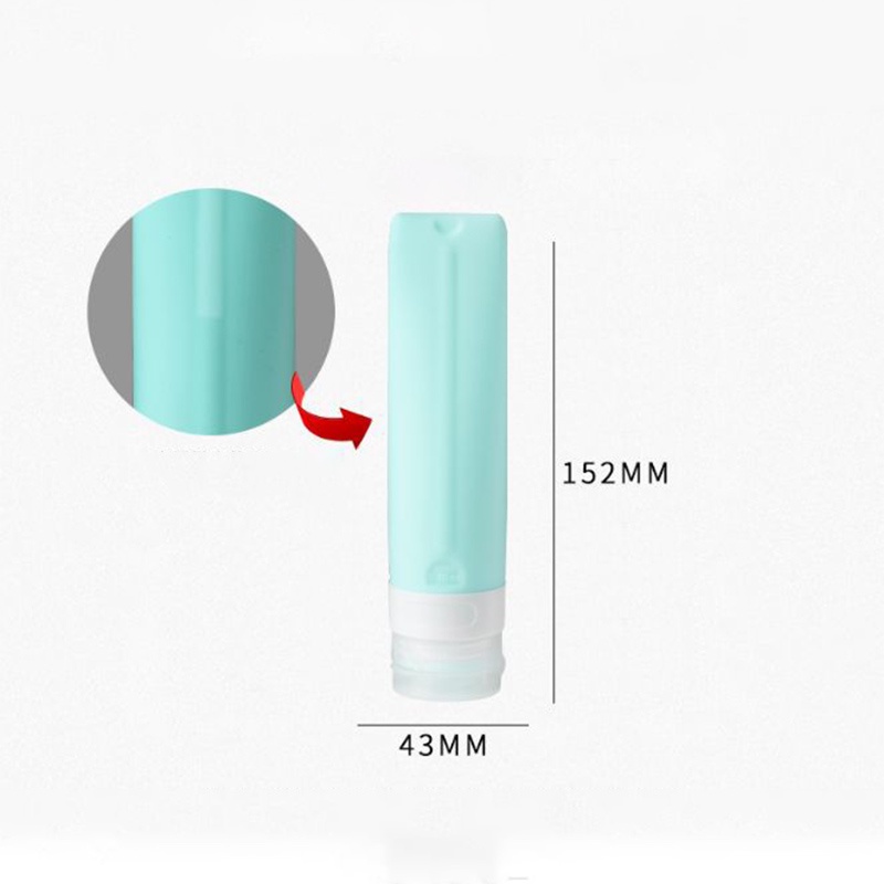 Set 3 Chai Silicone Đựng Mỹ Phẩm Du Lịch Tiện Lợi