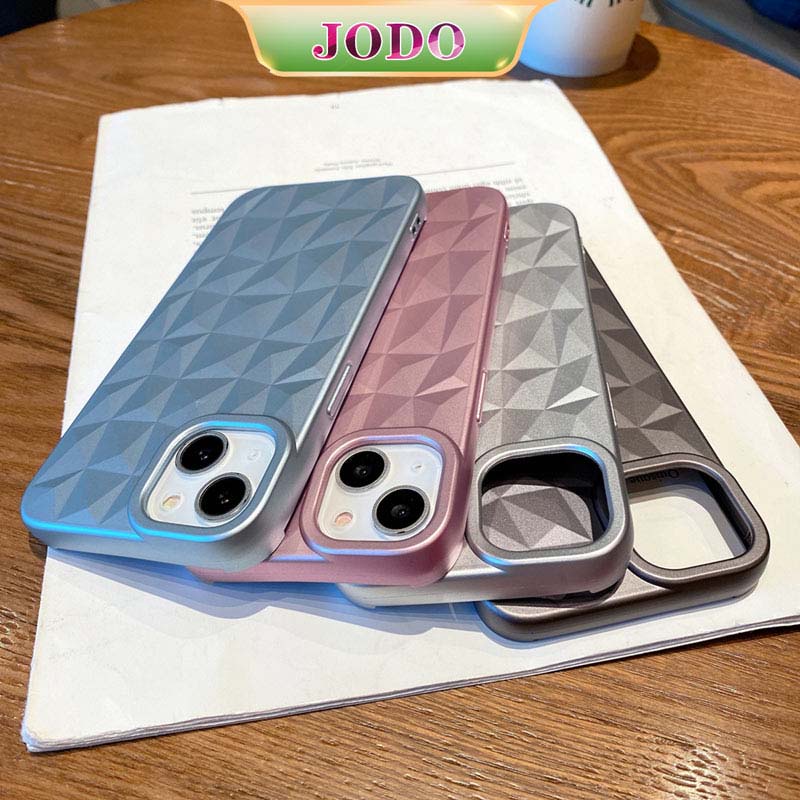 Ốp Điện Thoại TPU Mềm Chống Sốc Kết Cấu Kim Cương 3D Dành Cho iPhone 13 12 11 Pro Promax 7 8 Plus X XR XSMax SE