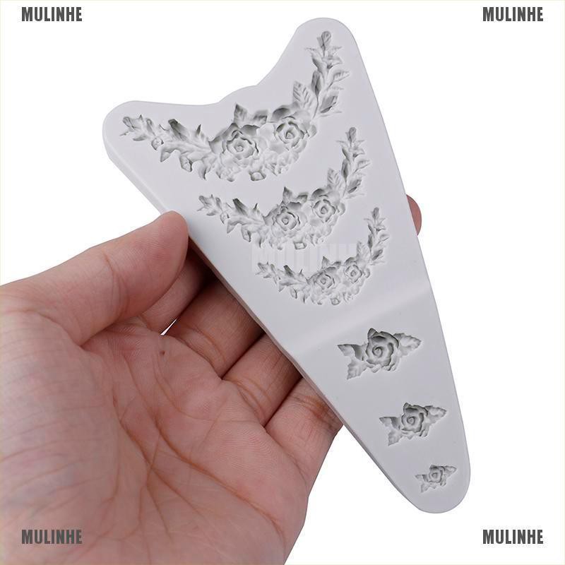 Khuôn silicone Tạo Hình Hoa Trang Trí Bánh