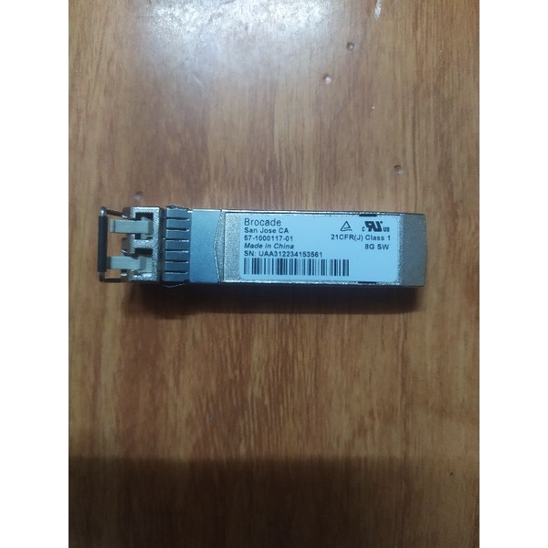 Switch quang 24 cổng SFP (Tặng kèm 16 sfp 8Gb). Module Quang Brocade SFP 8Gb SW