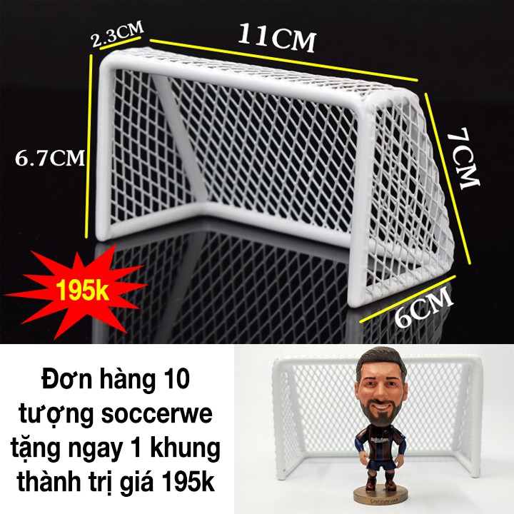 Tượng cầu thủ bóng đá Clb Barcelona cao 6,5cm dành tặng cho fan bóng đá