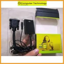 Dây cáp chuyển đổi VGA ra HDMi AV có âm thanh.Bảo hành 6 tháng