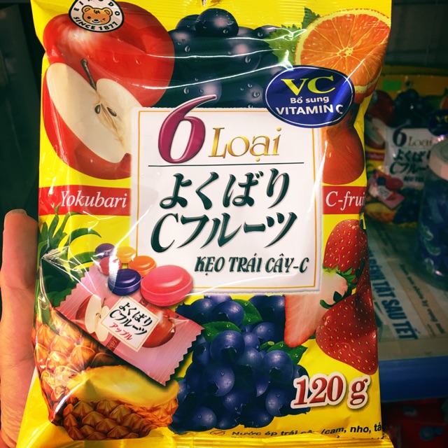 Kẹo trái cây 6 vị