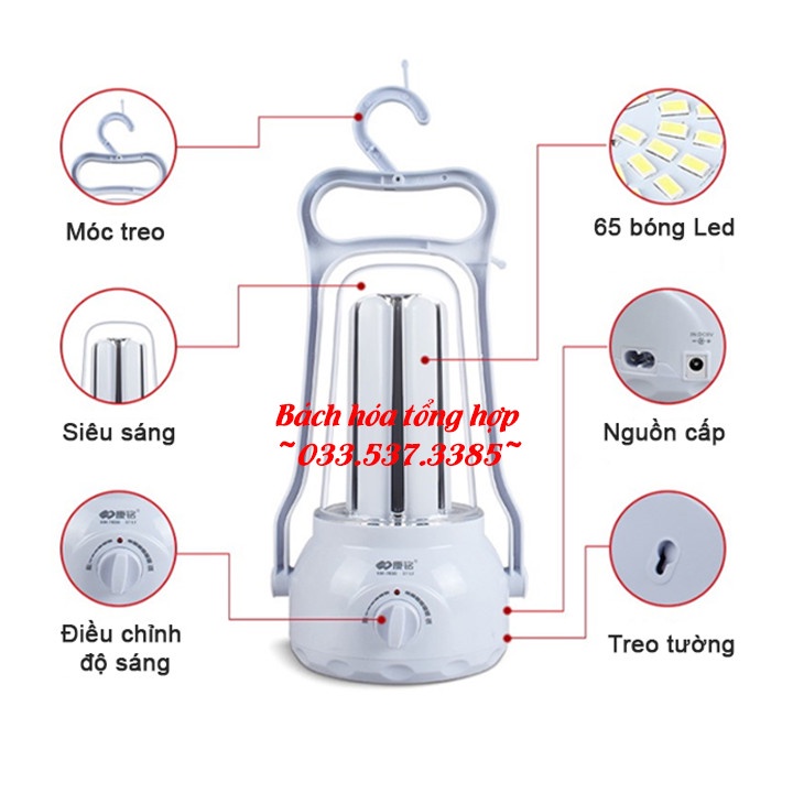 Đèn pin sạc, đèn pin công suất lớn KM 783